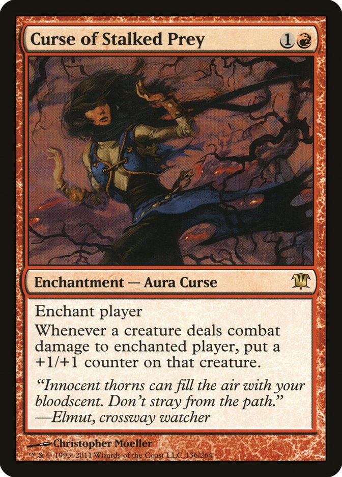 Curse of Stalked Prey [Innistrad] Foil