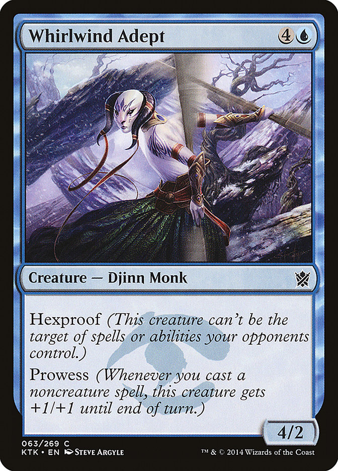 Whirlwind Adept [Khans of Tarkir] Foil