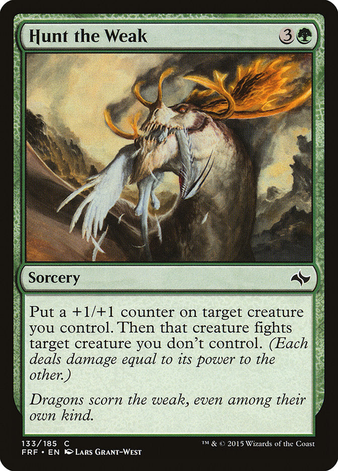 Hunt the Weak [Fate Reforged] Foil