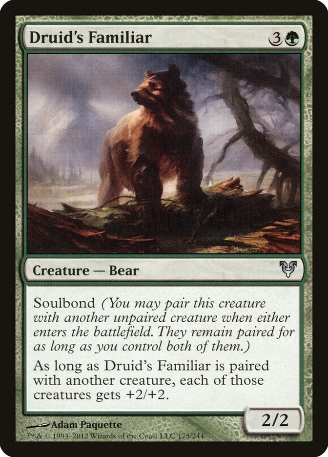 Druid's Familiar [Avacyn Restored] Foil