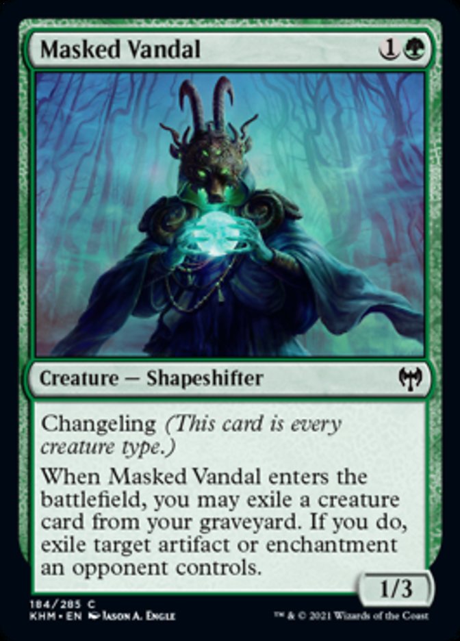 Masked Vandal [Kaldheim] Foil