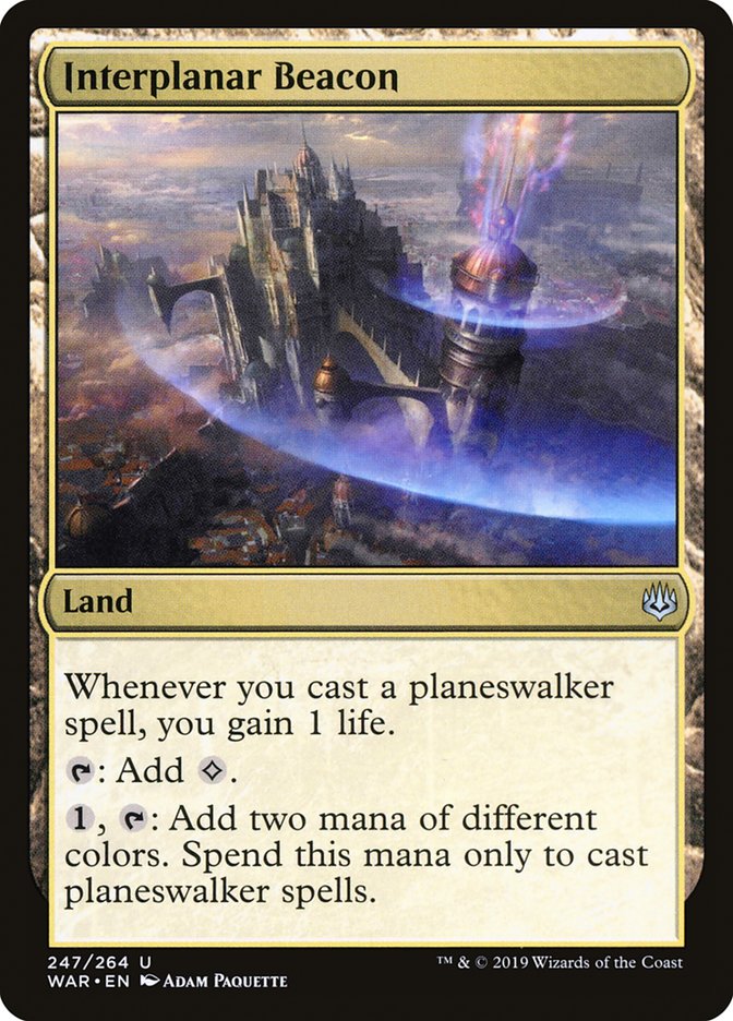 Interplanar Beacon [War of the Spark] Foil