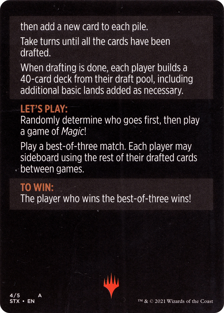 Winchester Draft // Winchester Draft (cont'd)  [Strixhaven: School of Mages Minigames]