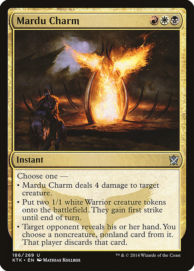 Mardu Charm [Khans of Tarkir] Foil