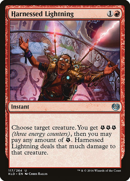Harnessed Lightning [Kaladesh] Foil