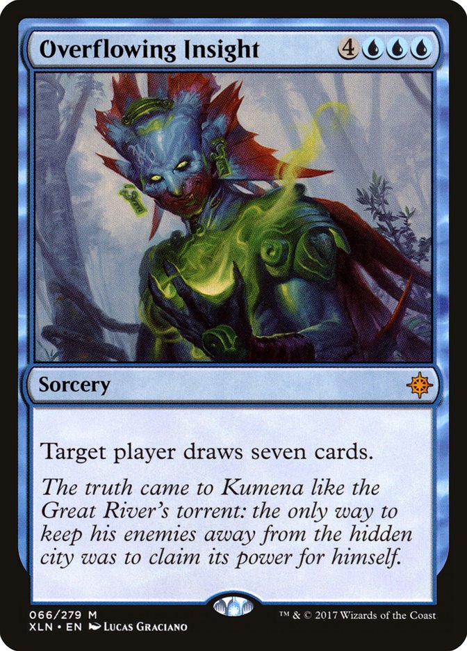 Overflowing Insight [Ixalan] Foil