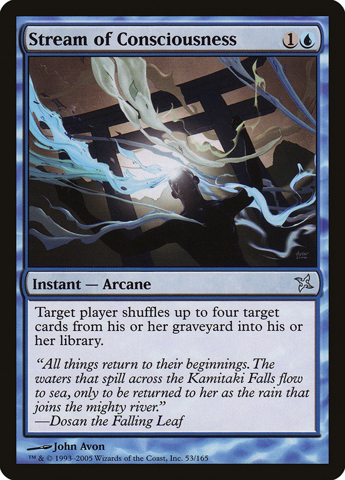 Stream of Consciousness [Betrayers of Kamigawa] Foil