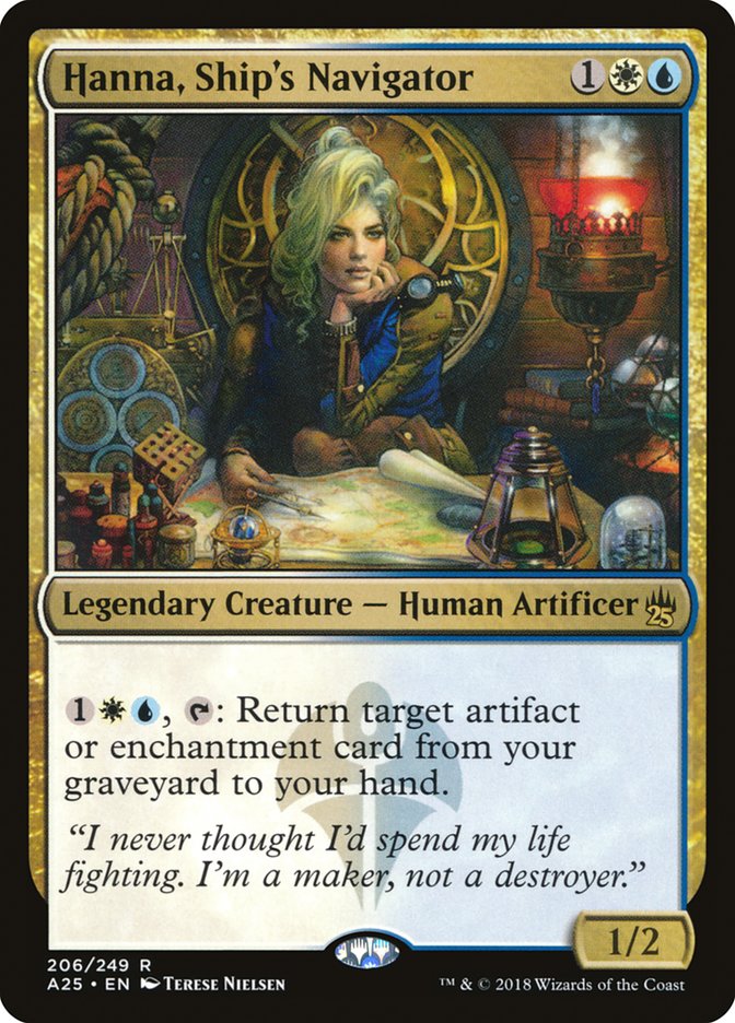 Hanna, Ship's Navigator [Masters 25] Foil