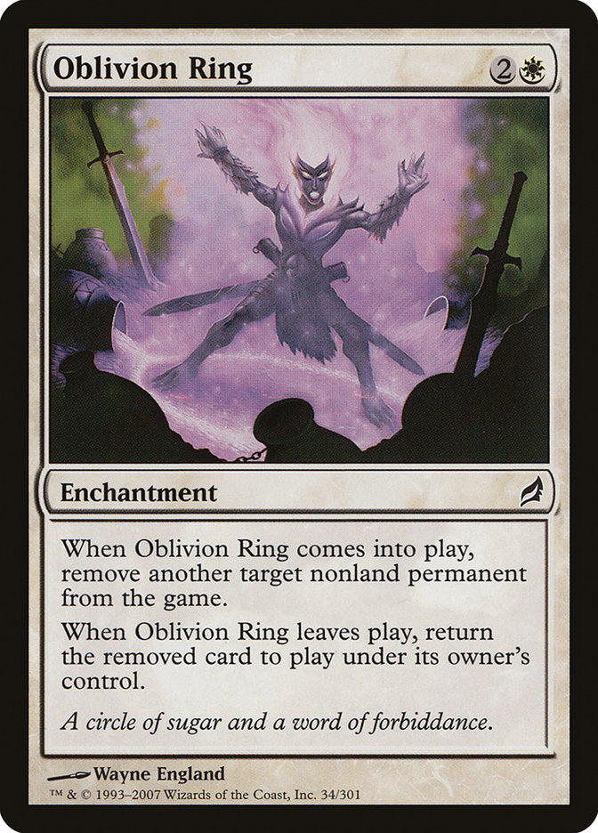 Oblivion Ring [Lorwyn] Foil