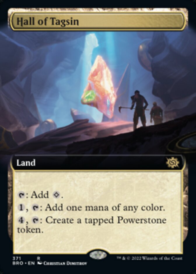 Hall of Tagsin (Extended Art) [The Brothers' War] Foil