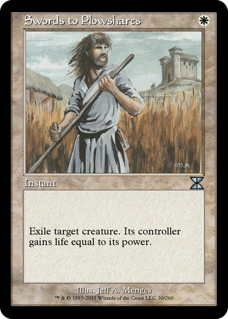 Swords to Plowshares  [Masters Edition IV]