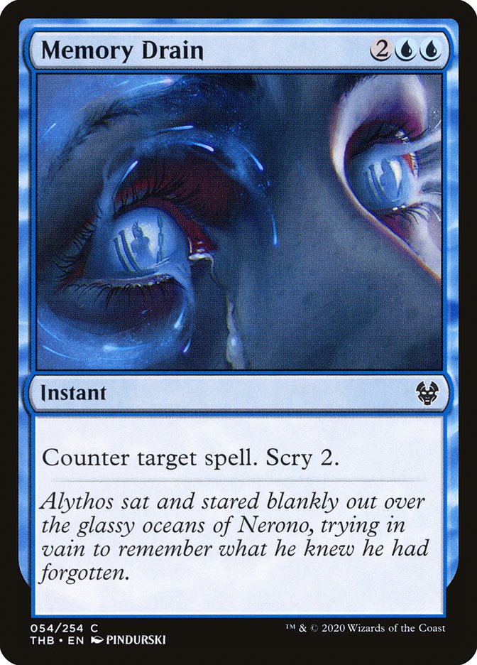 Memory Drain [Theros Beyond Death] Foil