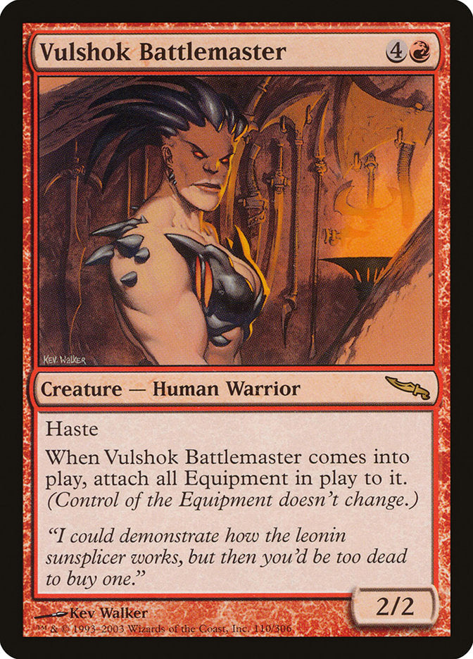 Vulshok Battlemaster [Mirrodin] Foil