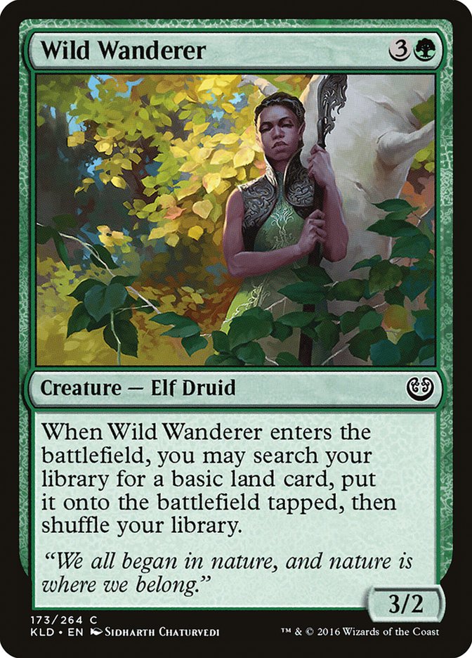 Wild Wanderer [Kaladesh] Foil