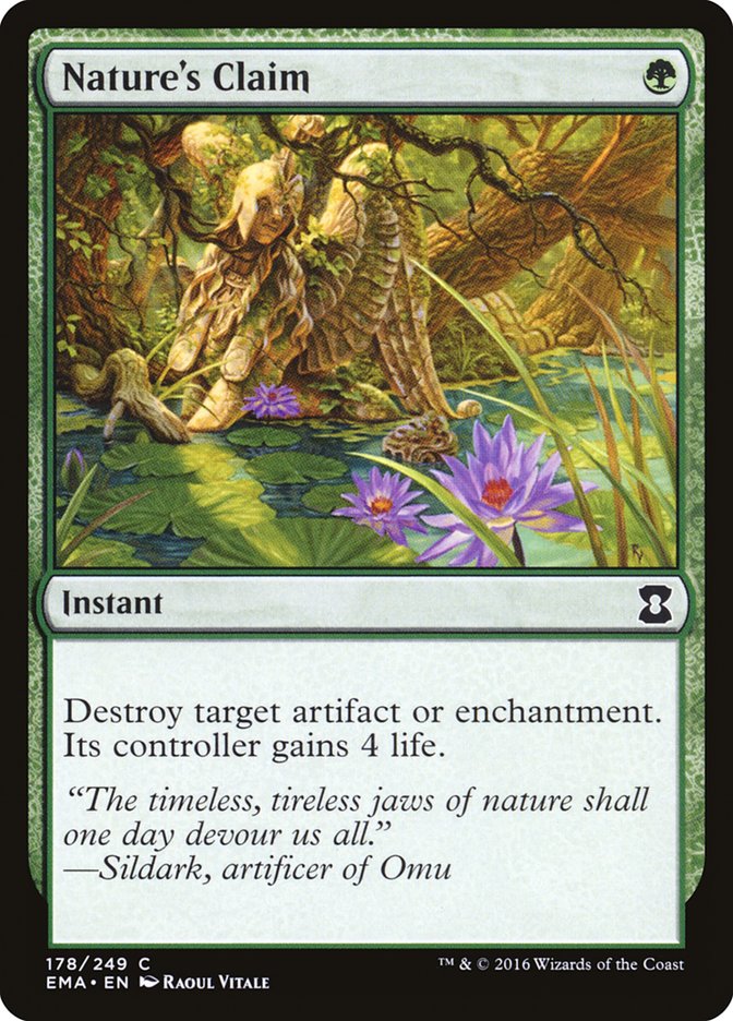Nature's Claim [Eternal Masters] Foil