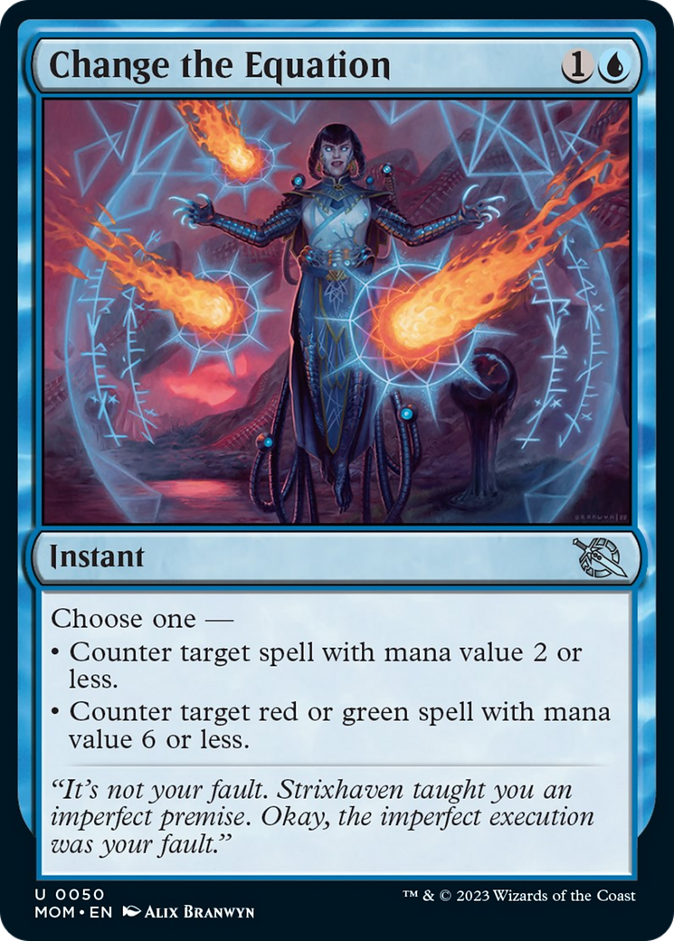 Change the Equation [March of the Machine] Foil