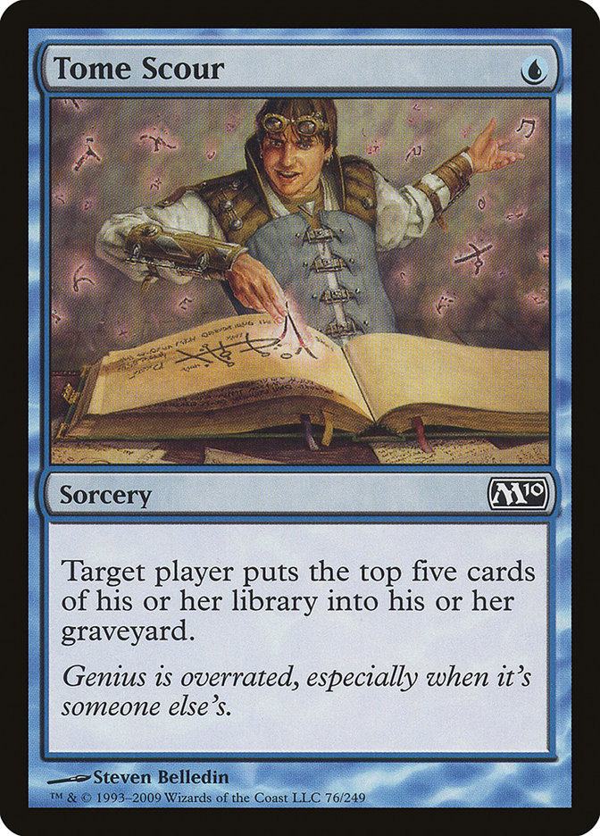 Tome Scour [Magic 2010] Foil
