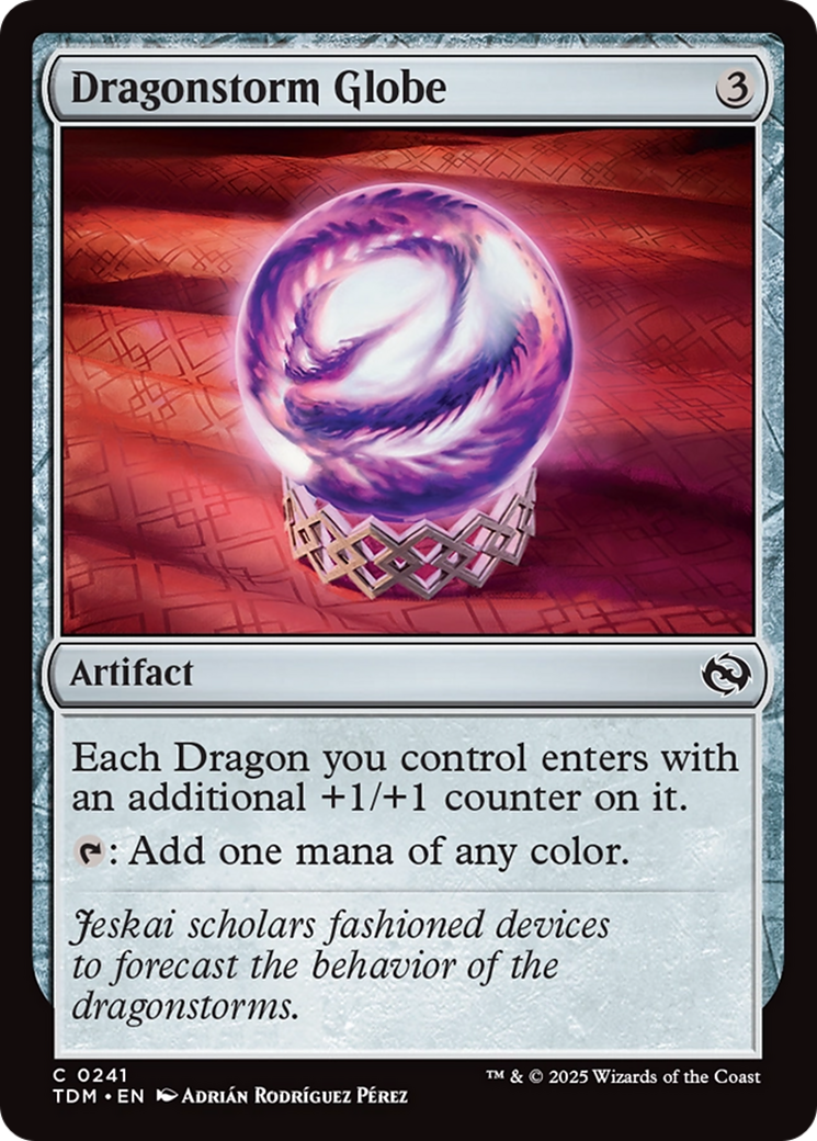 Dragonstorm Globe [Tarkir: Dragonstorm] Foil