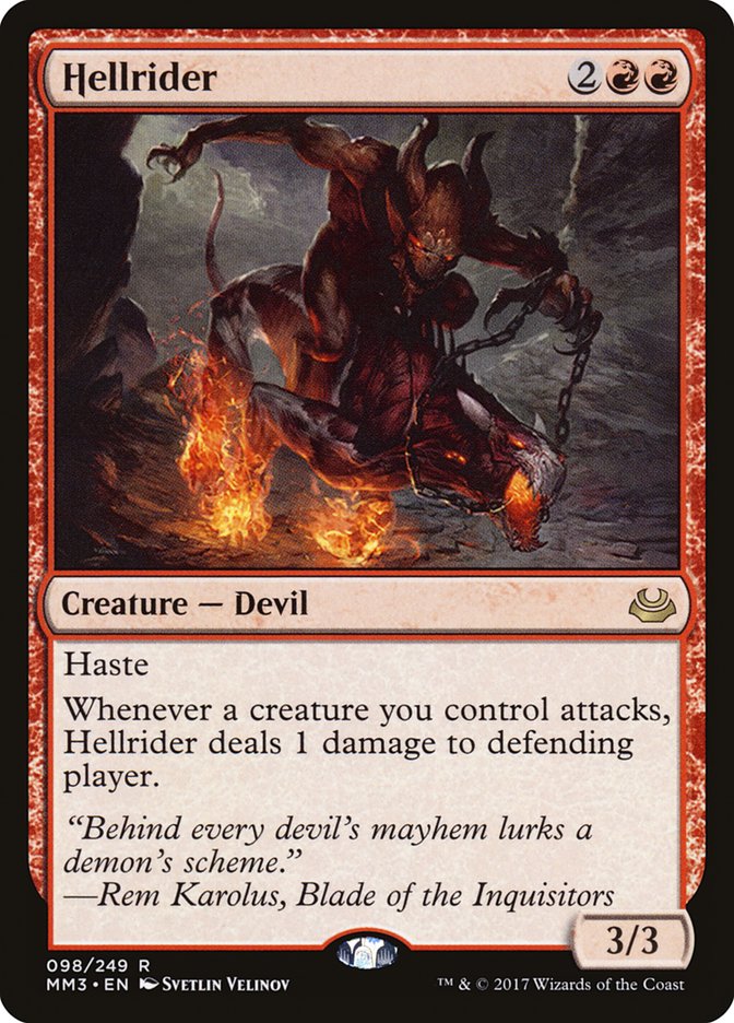Hellrider [Modern Masters 2017] Foil