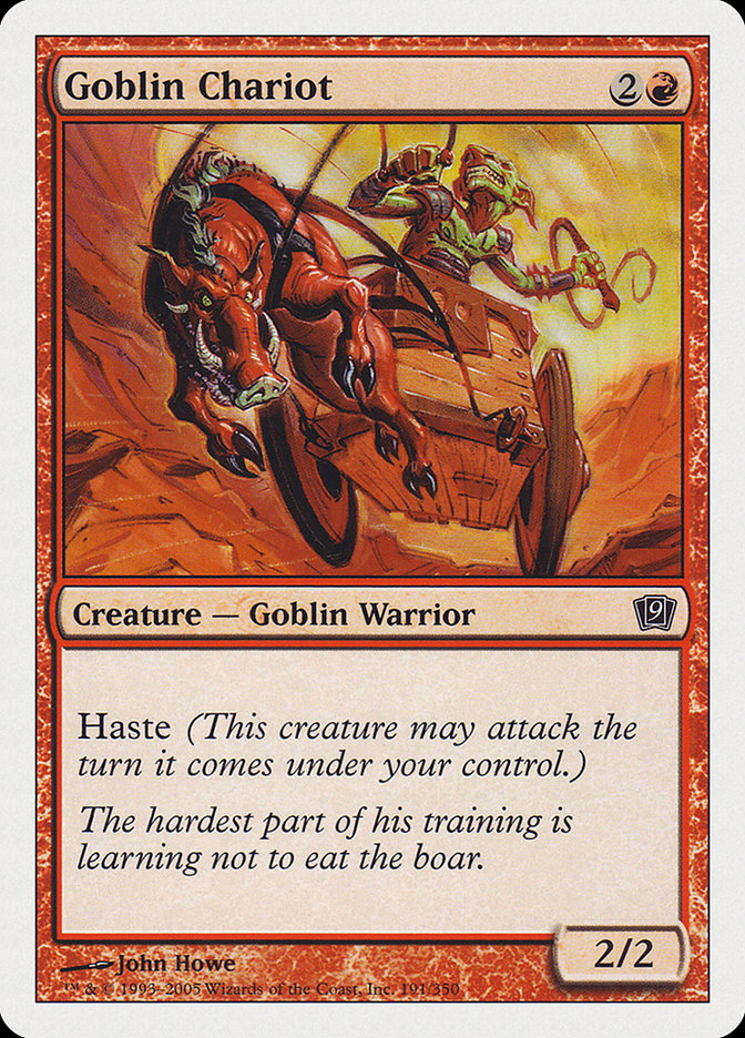 Goblin Chariot [Ninth Edition] Foil
