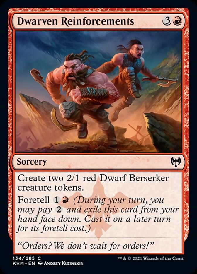 Dwarven Reinforcements [Kaldheim] Foil