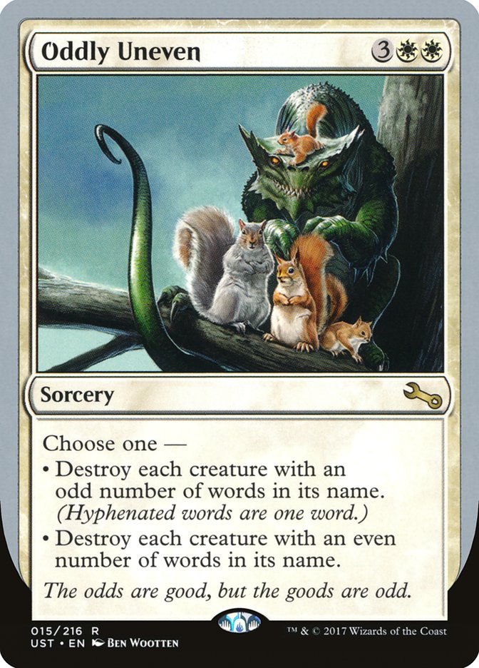Oddly Uneven [Unstable] Foil