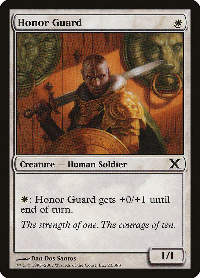 Honor Guard [Tenth Edition] Foil