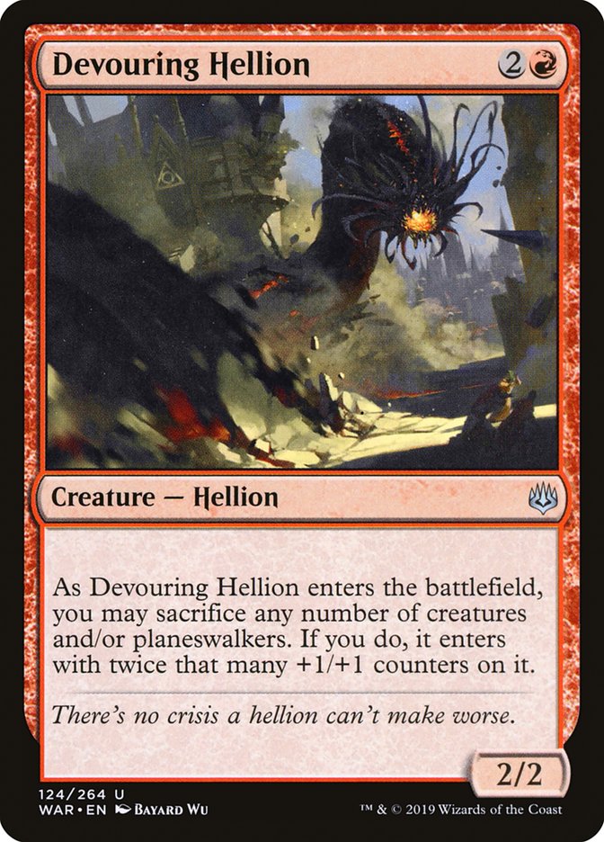 Devouring Hellion [War of the Spark] Foil