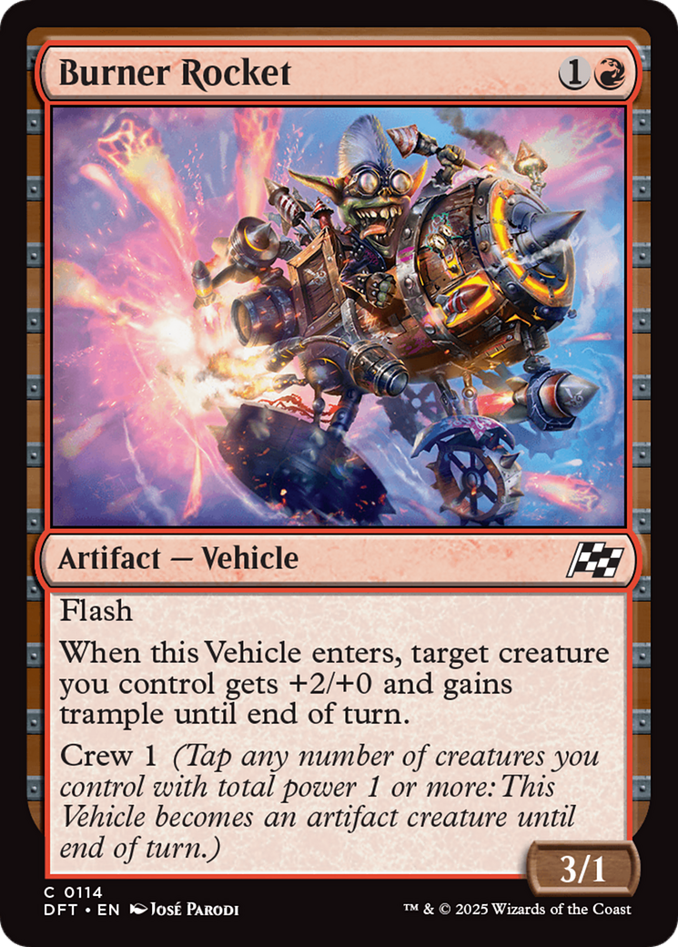 Burner Rocket [Aetherdrift] Foil