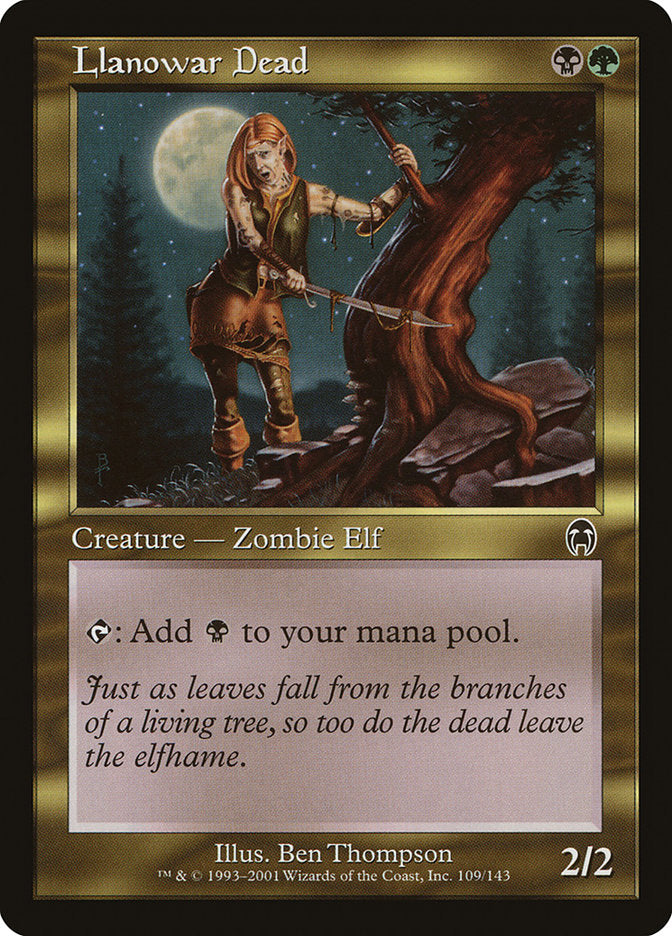 Llanowar Dead [Apocalypse] Foil