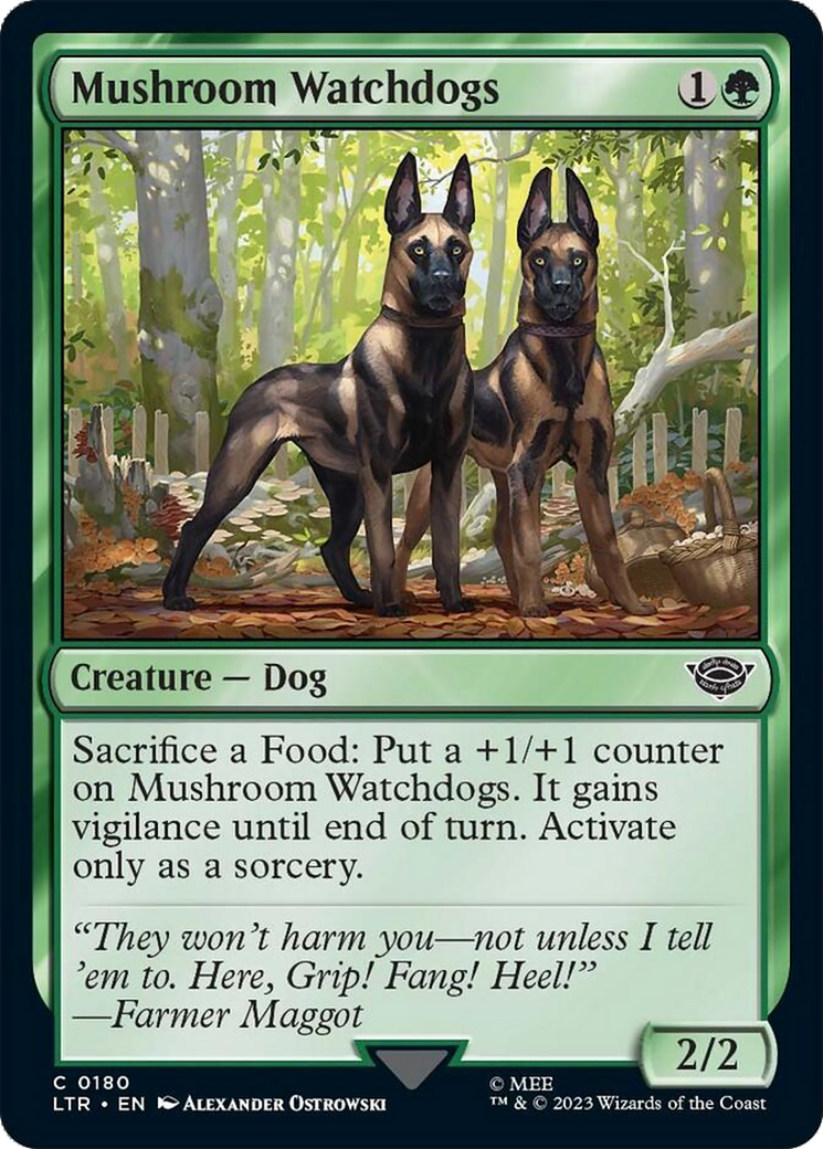 Mushroom Watchdogs [The Lord of the Rings: Tales of Middle-Earth] Foil