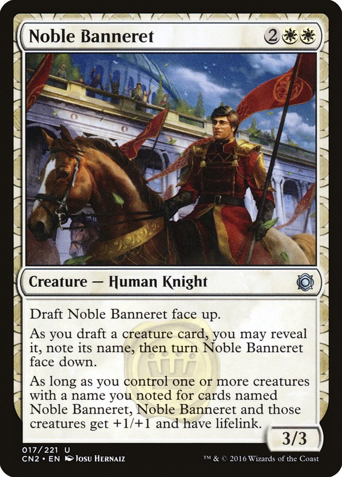 Noble Banneret [Conspiracy: Take the Crown] Foil