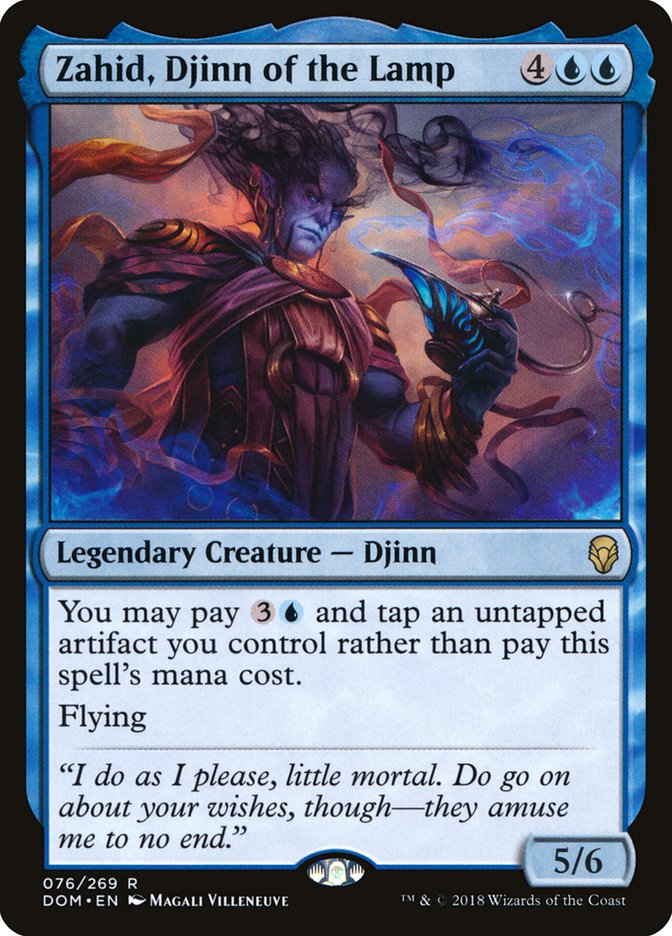 Zahid, Djinn of the Lamp [Dominaria] Foil