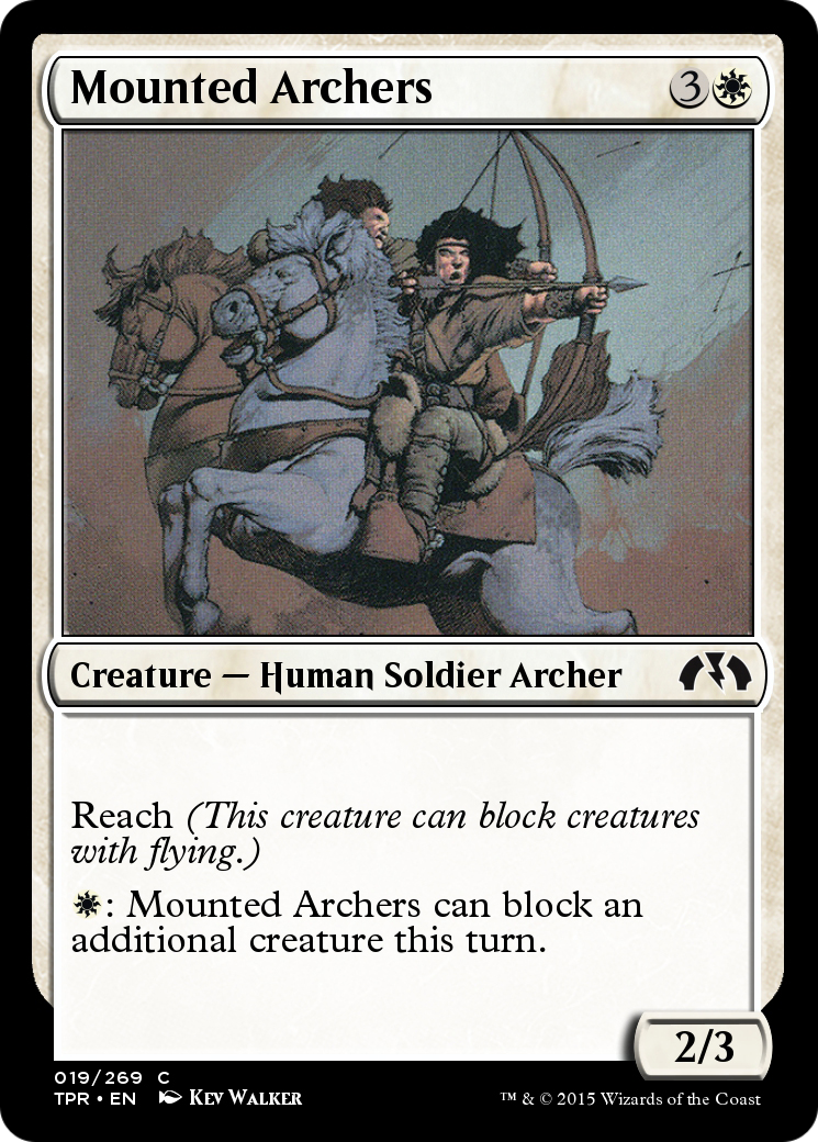 Mounted Archers  [Tempest Remastered] Foil