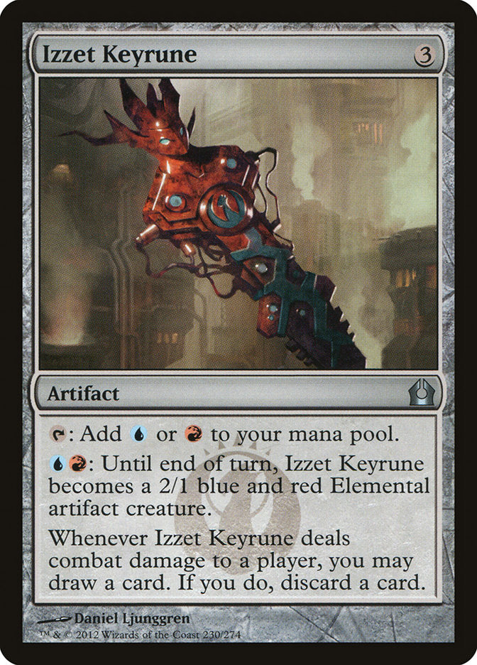 Izzet Keyrune [Return to Ravnica] Foil