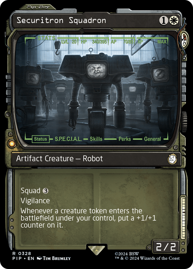 Securitron Squadron (Showcase) [Fallout] Foil
