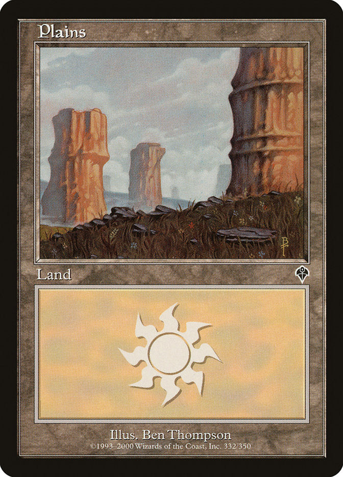 Plains (332) [Invasion] Foil