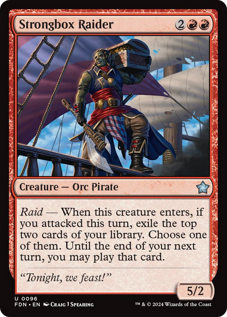 Strongbox Raider [Foundations] Foil