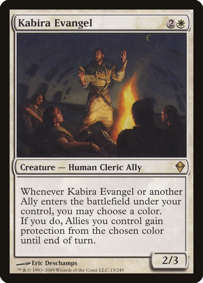 Kabira Evangel [Zendikar] Foil