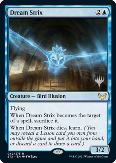 Dream Strix (Promo Pack) [Strixhaven: School of Mages Promos] Foil