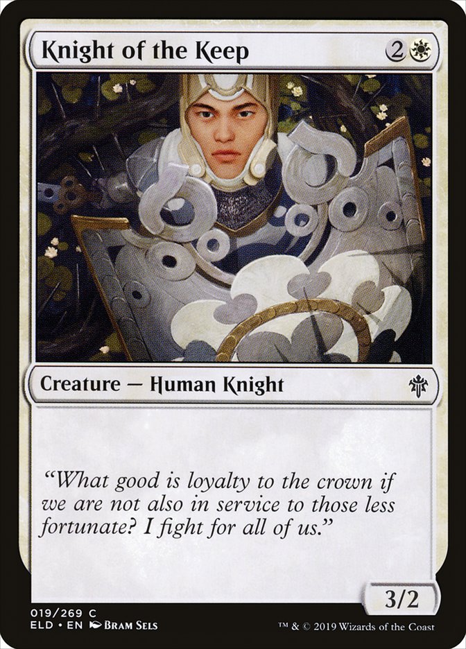 Knight of the Keep [Throne of Eldraine] Foil
