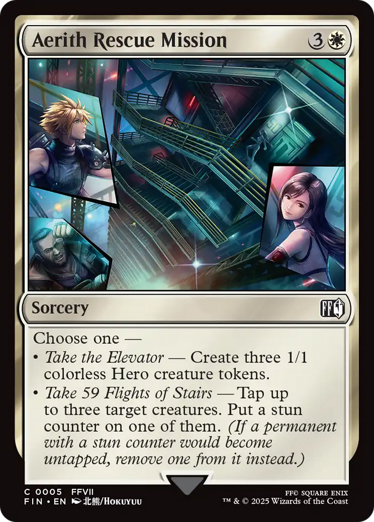Aerith Rescue Mission [FINAL FANTASY] Foil