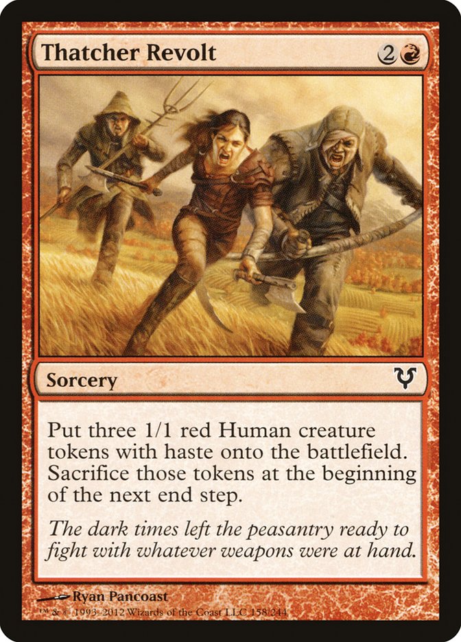 Thatcher Revolt [Avacyn Restored] Foil