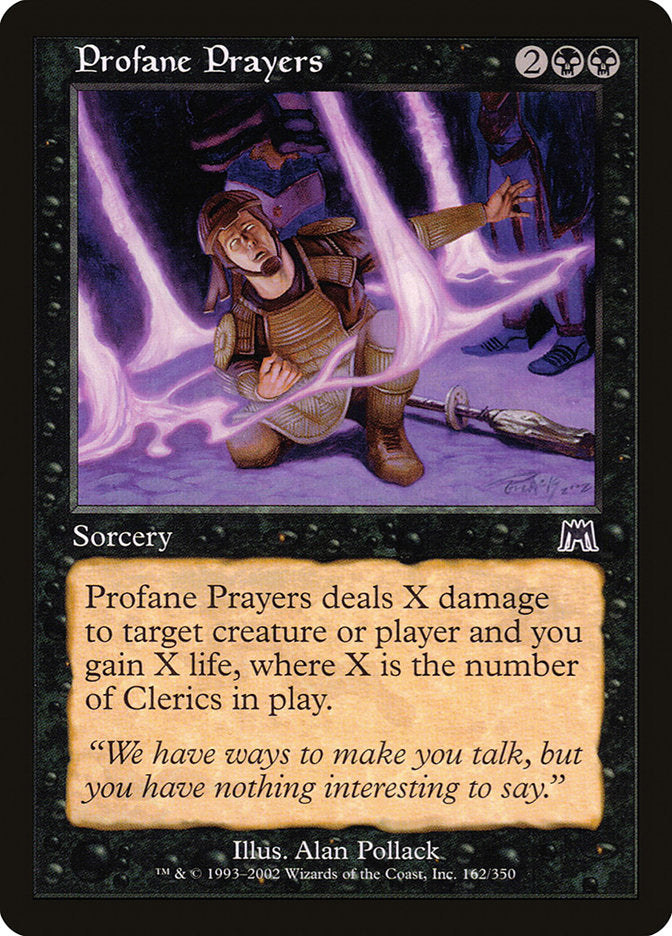 Profane Prayers [Onslaught] Foil