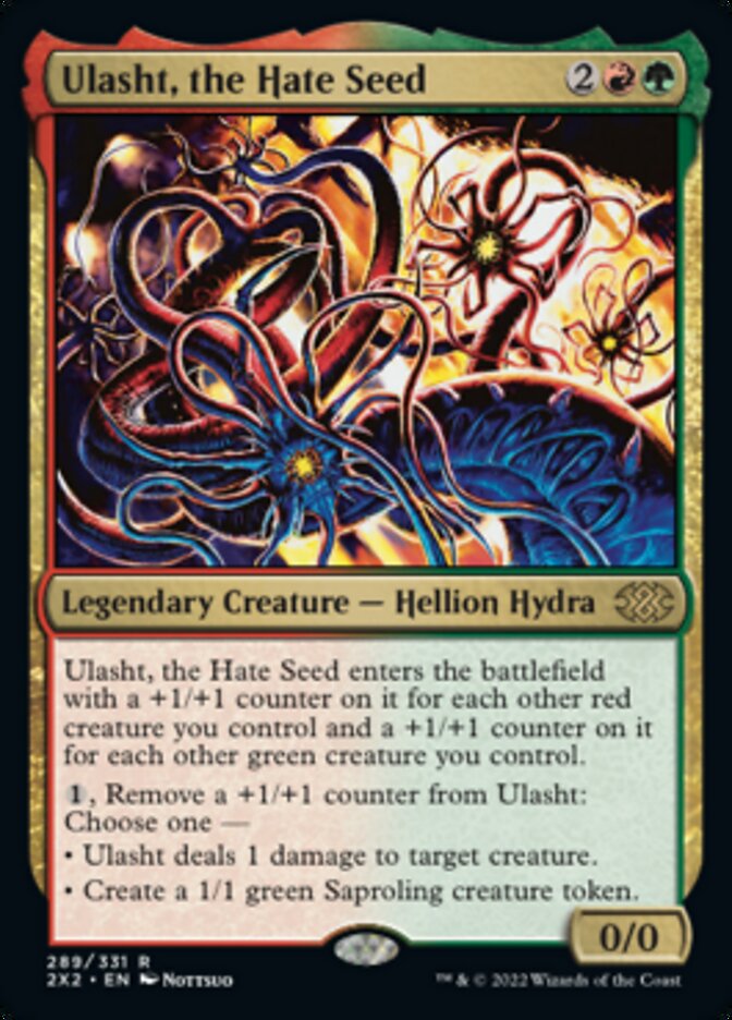 Ulasht, the Hate Seed [Double Masters 2022] Foil