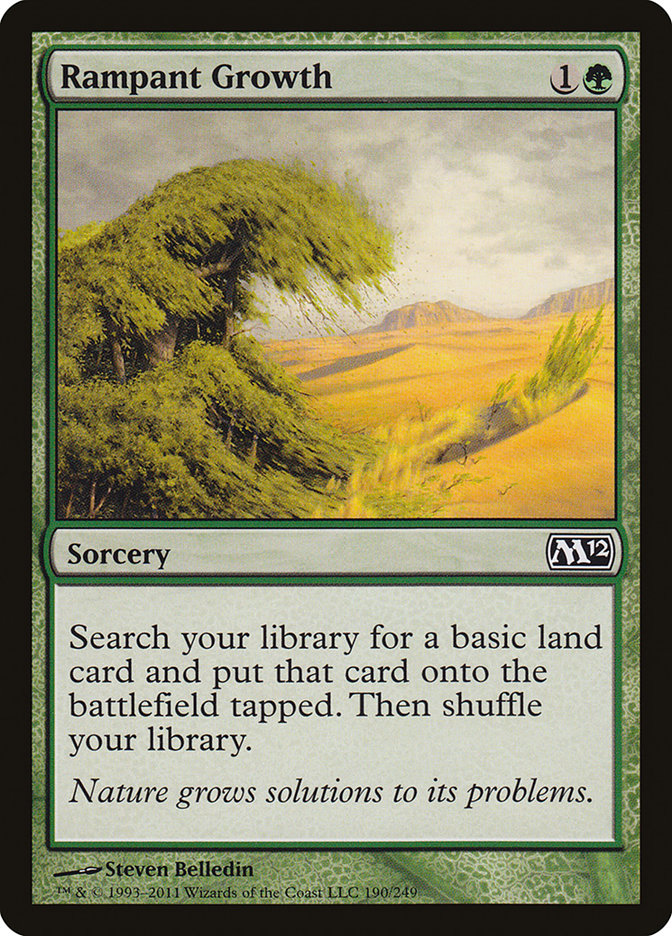 Rampant Growth [Magic 2012] Foil