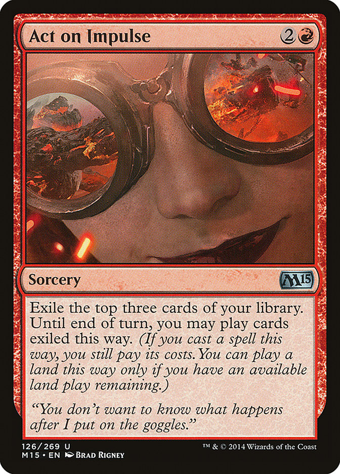 Act on Impulse [Magic 2015] Foil