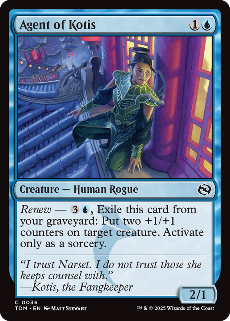 Agent of Kotis [Tarkir: Dragonstorm] Foil