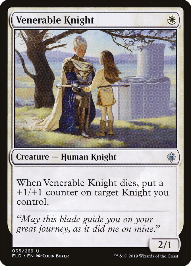 Venerable Knight [Throne of Eldraine] Foil
