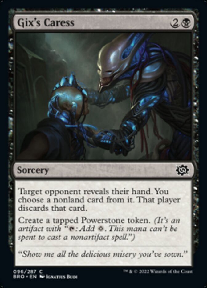 Gix's Caress [The Brothers' War] Foil